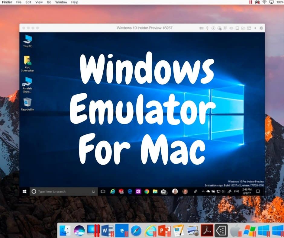 run pc games on mac emulator
